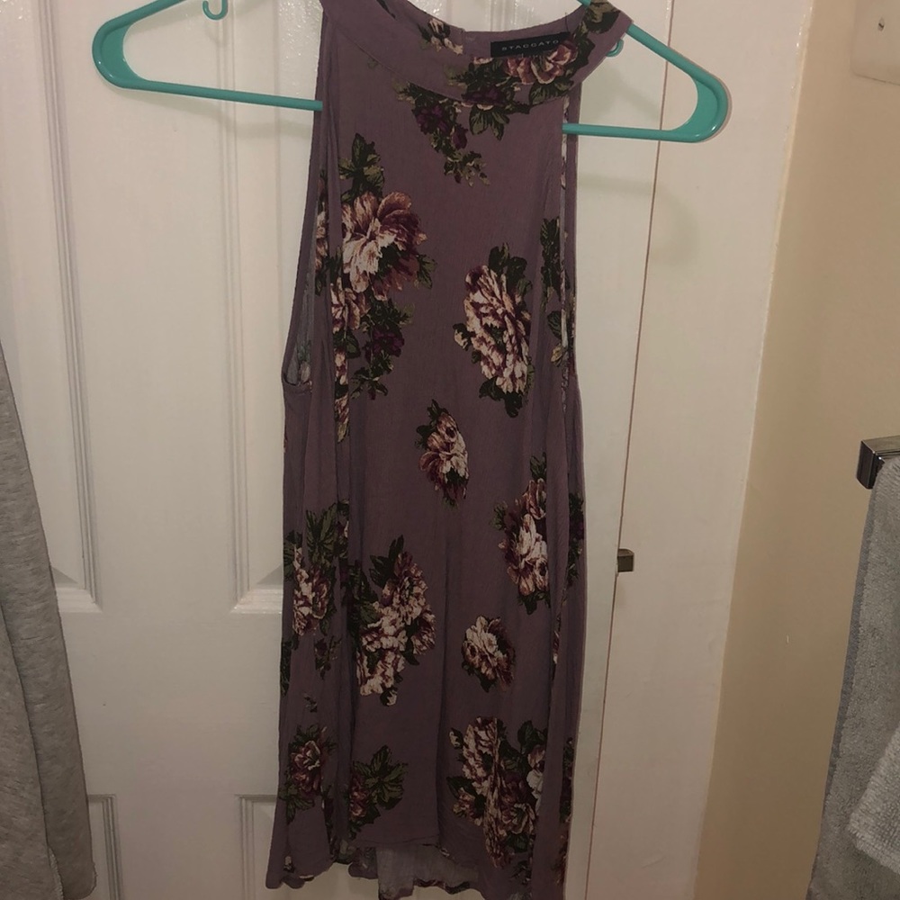 Floral Print Tank